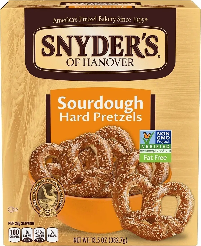 Sourdough Hard Pretzels