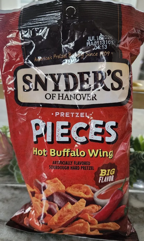 Pretzel Pieces Hot Buffalo Wing