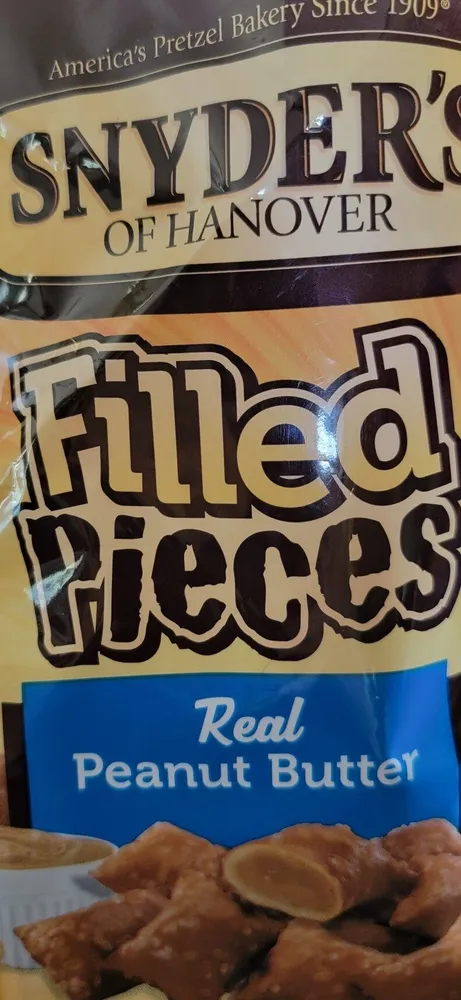 Filled Pieces Real Peanut Butter