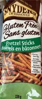 Bretzels en bâtonnets