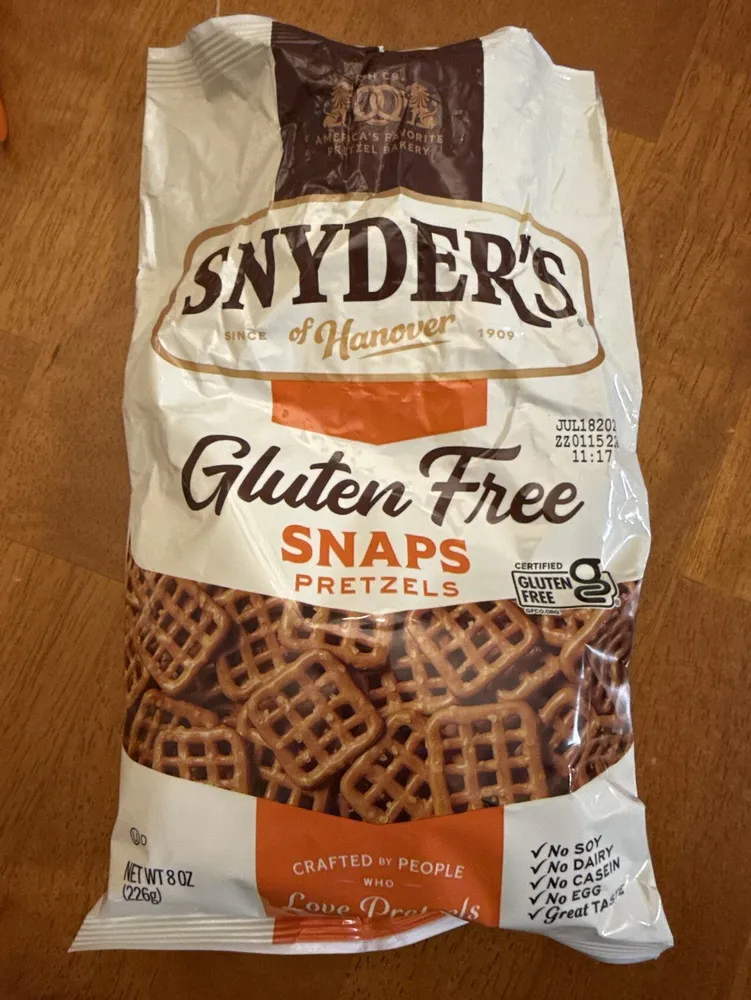 Gluten Free Snaps Pretzels
