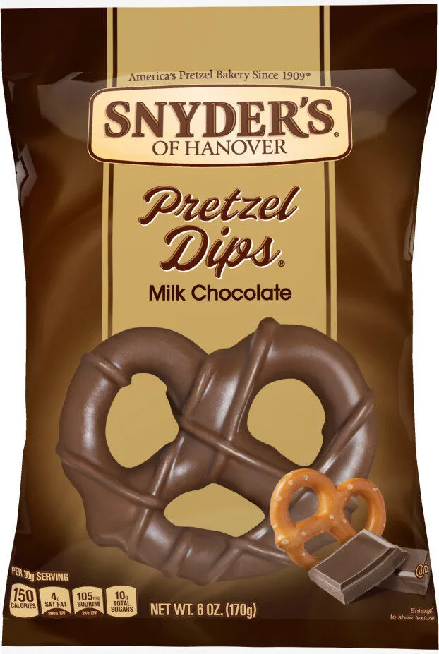 Pretzel Dips Milk Chocolate
