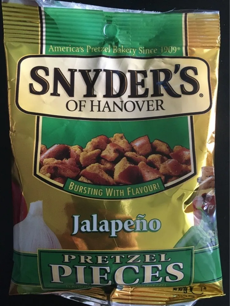 Pretzel pieces jalapeno