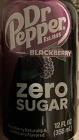 Dr Pepper Blackberry Zero Sugar