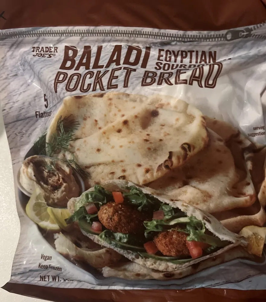 BALADI EGYPTIAN SOURDOUGH POCKET BREAD