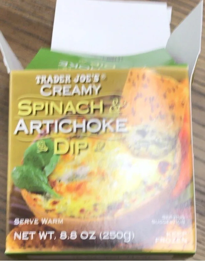 CREAMY SPINACH & ARTICHOKE DIP