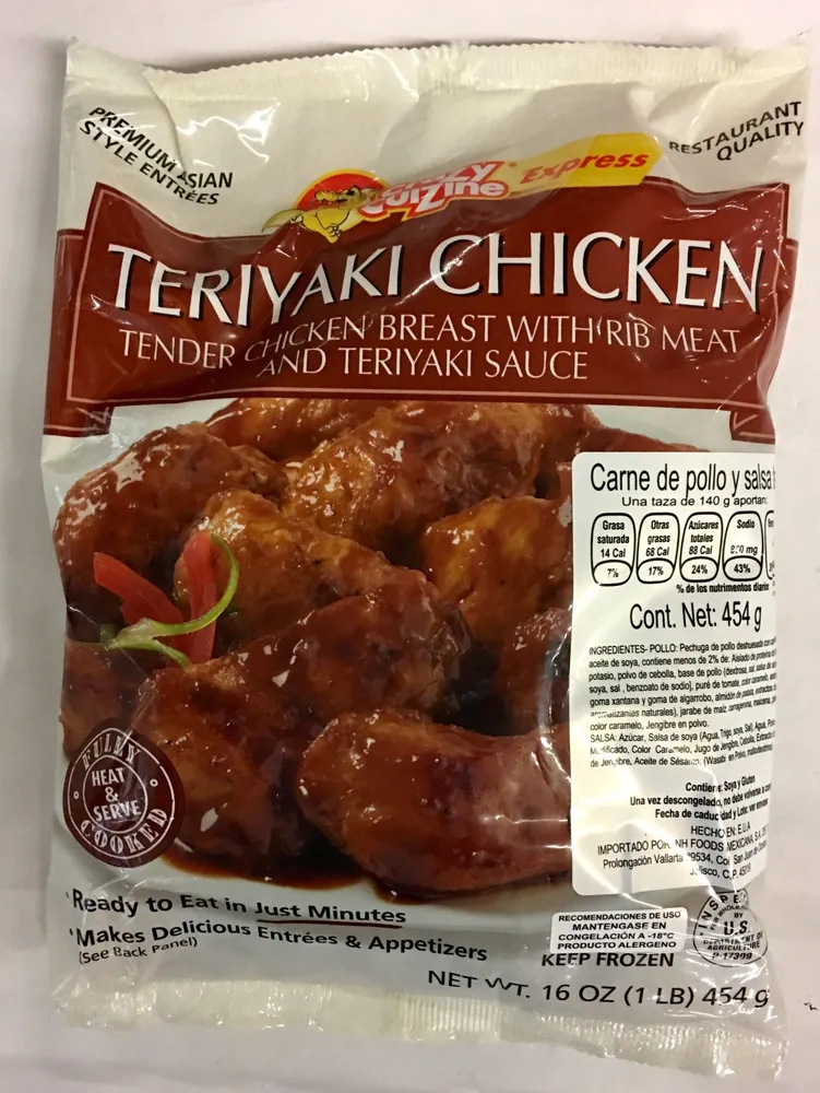 Teriyaki Chicken, Crazy Cuizine