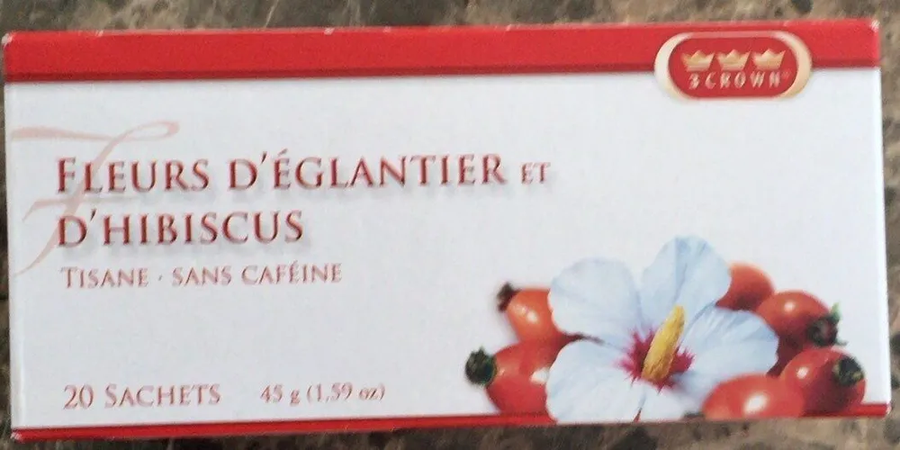 Tisane églantier et hibiscus