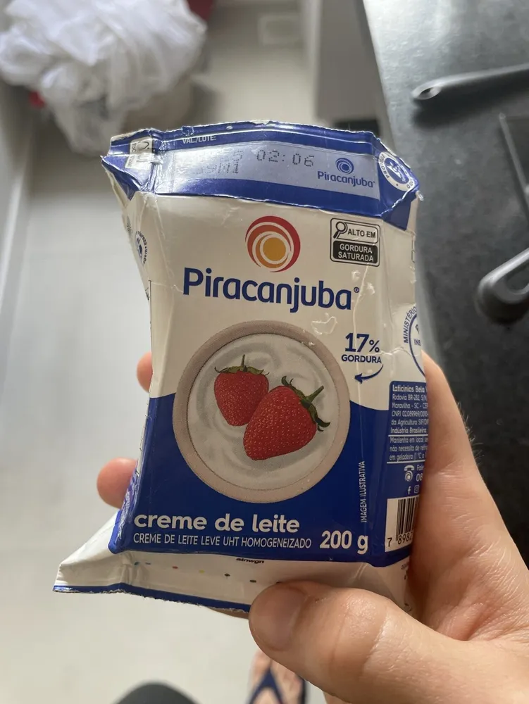 Creme De Leite UHT Homogeneizado