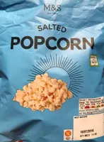 Salted popcorn