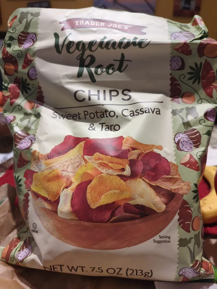 Vegetable Root Chips Sweet Potato, Cassava & Taro