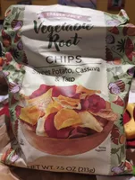 Vegetable Root Chips Sweet Potato, Cassava & Taro