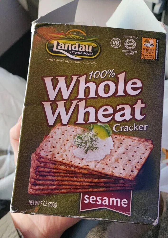 Whole wheat cracker