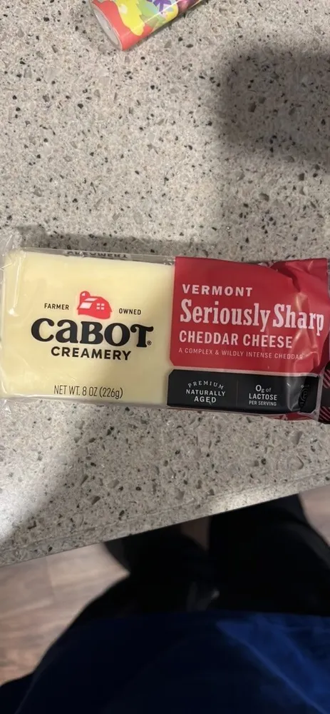 Seriously Sharp Cheddar Cheese
