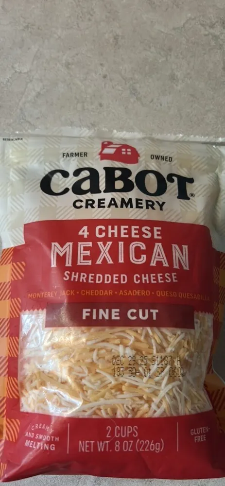 4 Cheese Mexican Shredded Cheese