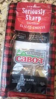 Seriously Sharp Sliced Cheddar Cheese