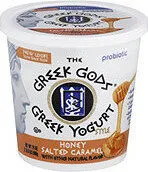 Greek yogurt style honey salted caramel