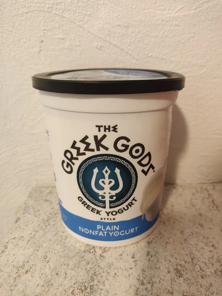 Plain non fat yogurt