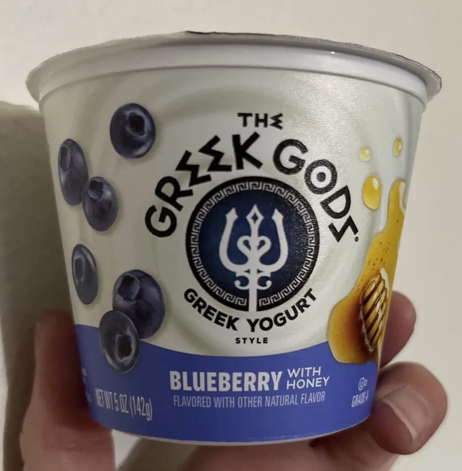 Greek Yogurt Blueberry with Honey
