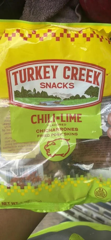 CHILI-LIME FLAVORED CHICHARRONES FRIED PORK SKINS