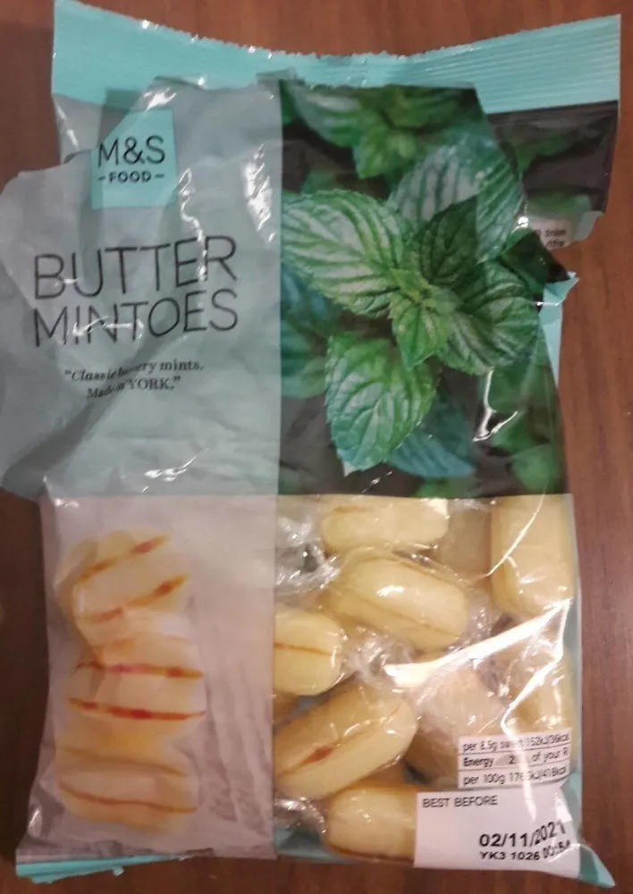 Butter mintoes