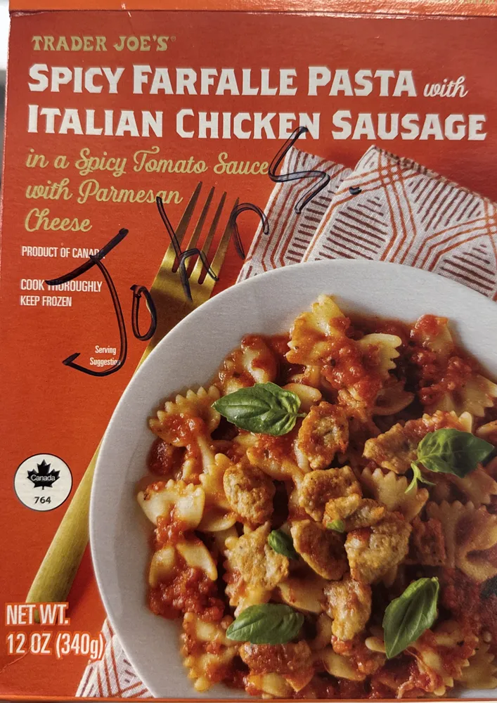 Spicy Farfalle Pasta with Italian Chicken Sausage