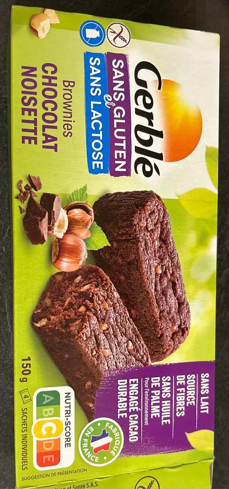 Brownies Chocolat Noisette