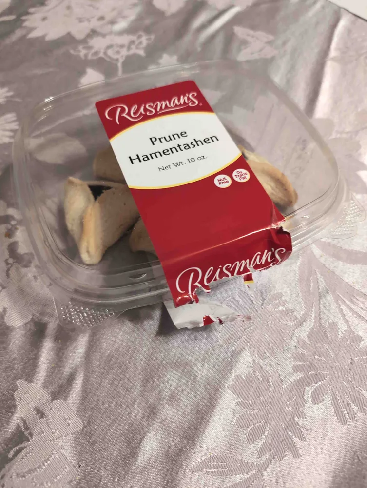Prune Hamentashen