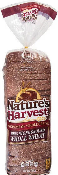 Nature& harvest whole wheat bread
