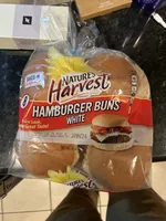 White Hamburger Buns