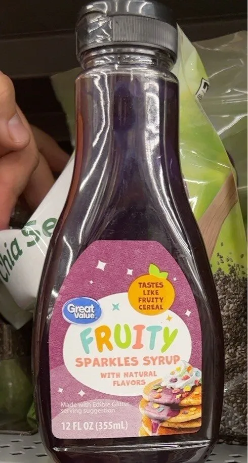 Fruity Sparkles syrup