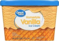 Homestyle Vanilla Flavored Ice Cream