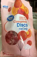 Cinnamon Discs Hard Candy