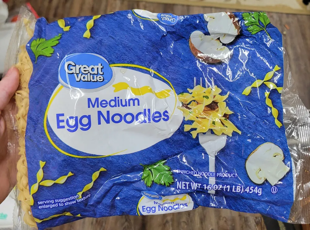 Medium egg noodles