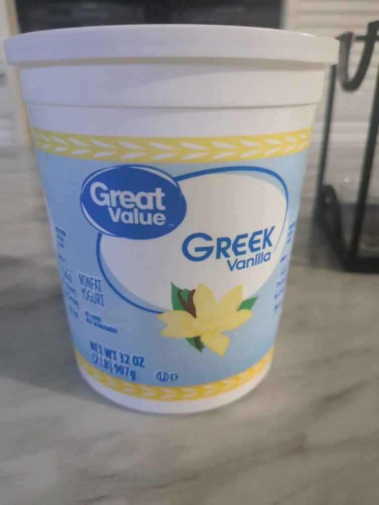 Greek Vanilla nonfat yogurt