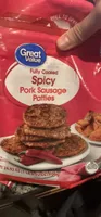 Spicy Pork Sausage Patties