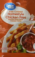 Fully Cooked Homestyle Chicken Fries