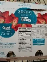 Strawberry Greek Nonfat Yogurt