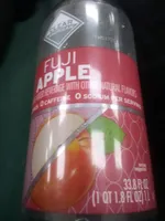 Fuji apple flavored sparkling water beverage, fuji apple
