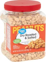 Dry roasted peanuts