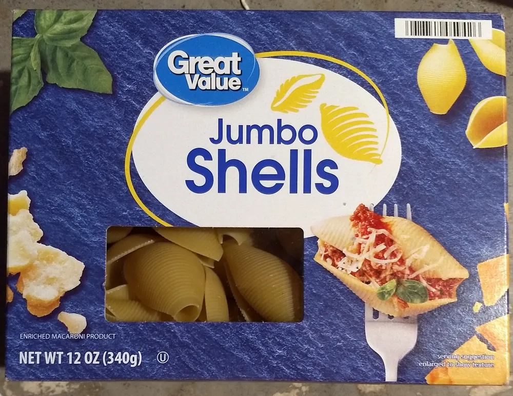 Jumbo shells