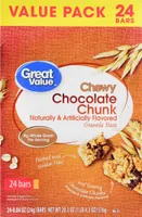Chocolate Chip Chewy Granola Bars