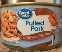 Pulled Pork in Barbecue Sauce, smoke flavor