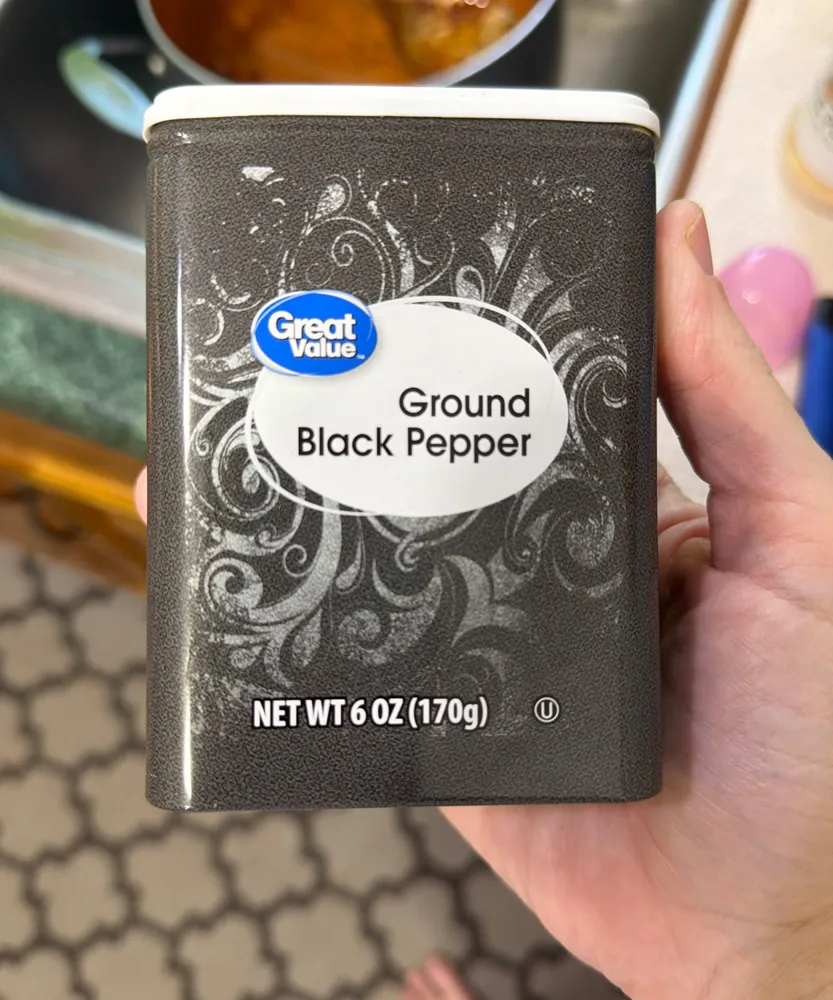 Pure Ground Black Pepper