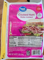 Cooked Ham Water Added