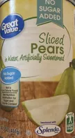 Sliced Pears
