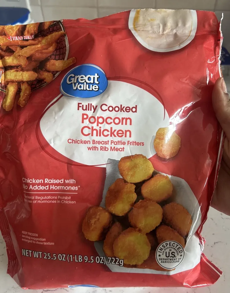 Fully Cooked Popcorn Chicken