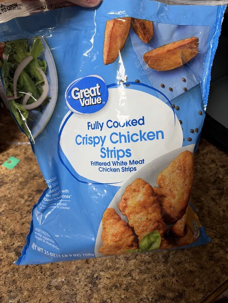 Fully Cooked Crispy Chicken Breast Strips