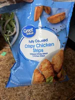 Fully Cooked Crispy Chicken Breast Strips