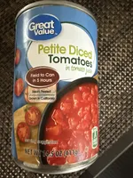 Petite Diced Tomatoes in tomato juice